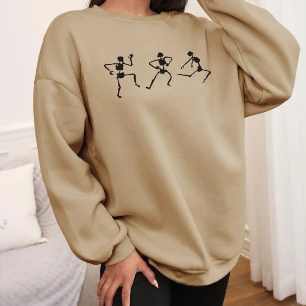 SHEIN Skeleton Sweatshirt
